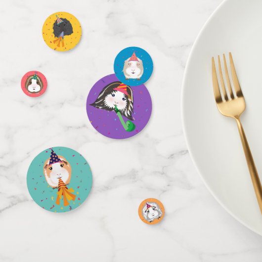 Table de porc de Guinée Confetti Partie 1 (Groupe)