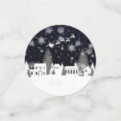 Table de village de Noël Confetti (Petit recto)