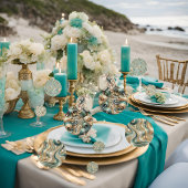 Table d'élégance Pearl Coast Confetti :