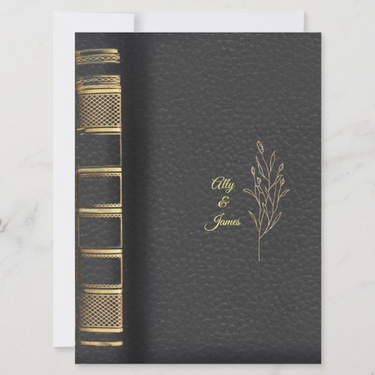 Table des matières Programme de cérémonie (Dos)