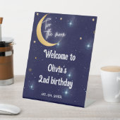 Table Deux la lune signe de bienvenue 2e fête d'annivers (In SItu)