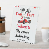Table Deux signe de bienvenue rapide 2e fête d'anniversa (In SItu)