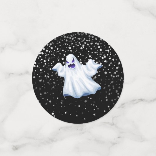 Table d'Halloween Confetti (Petit recto)