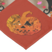 Table d'Halloween en chat nappe (Angle)