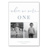 Table Dusty Blue Modern Elegant Mariage Age Numéro de ta (Par défaut)