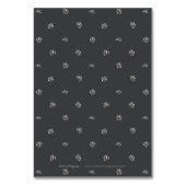 Table Elégant tableau de bord rustique mariage numéro de (Dos)