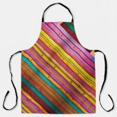 Table en bois artisanal avec tablier (Recto)