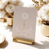 Table Étoiles célestes de lune Holistique Boho Numéro du