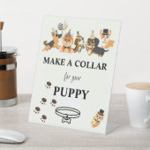 Table Faire Un Signe De Collier, Pawty De Chiot (In SItu)
