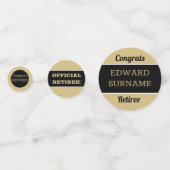 Table Festive Retraite Party Confetti (Devant)