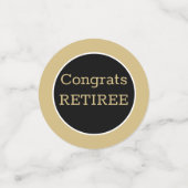 Table Festive Retraite Party Confetti (Petit recto)