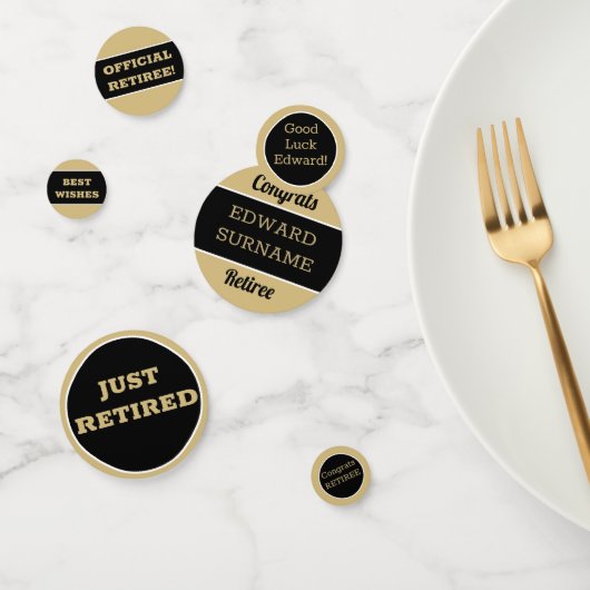 Table Festive Retraite Party Confetti (Groupe)