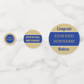 Table Festive Retraite Party Confetti (Devant)