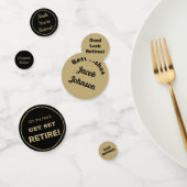 Table Fun Retirement Party Confetti (Groupe)