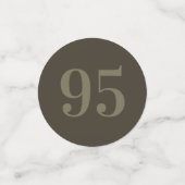 Table glamour personnalisée confetti 95e (Petit recto)