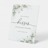 Table Green Eucalyptus Invité Combien de baisers Signe (Recto)