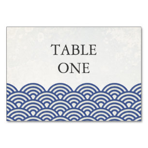 Table Japonais Seigha Stylisé Waves Numéro de tableau