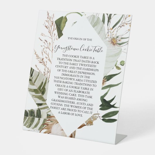 TABLE JEUNE MARIAGE DE SIGNE DE TABLEAU DE COOKIE (Recto)