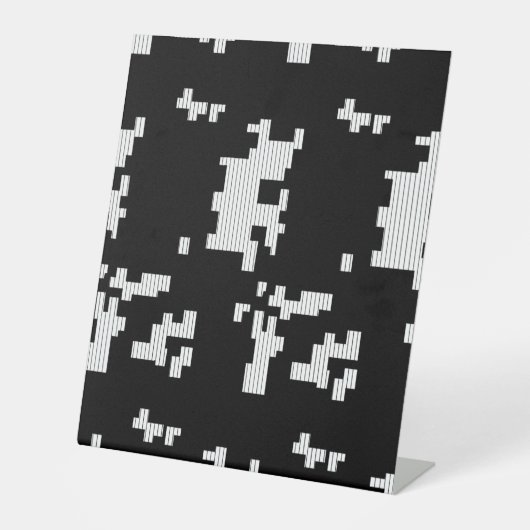 Table Langue, Signe du piédestal de tempête du désert (Recto)