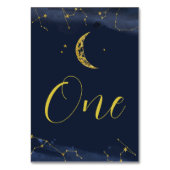 Table Le ciel nocturne au-dessus de la lune Numéro de ta (Dos)