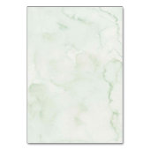 Table Livre d'histoires de verdure Numéro de Baby shower (Dos)