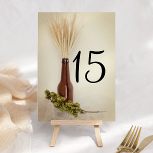 Table Mariage de la brasserie Blé et houblon Numéro de t