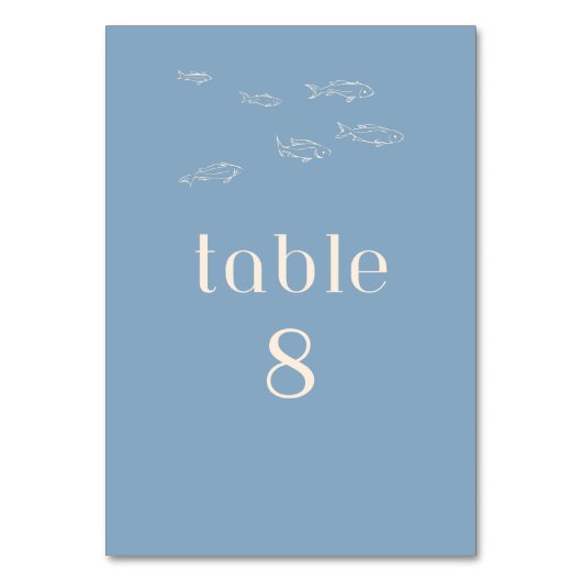 TABLE MARIAGE DE PLAGE BLANC PERSONNALISABLE NUMÉRO DE T (Par défaut)
