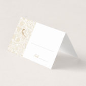 Table Mariage des cartes de nom (Front)