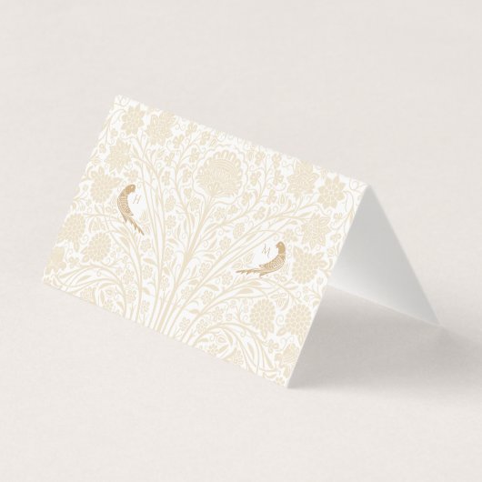 Table Mariage des cartes de nom (Back)
