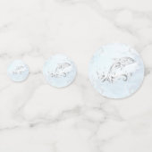 Table Mariage Dolphin Argent Confetti (Devant)