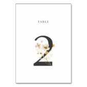 Table Mariage Fleur sauvage aquarelle Numéro de tableau  (Par défaut)