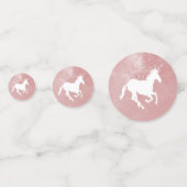 Table Mariage Unicorne Rose Confetti (Devant)