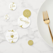 Table Monogramme Claddagh Confetti (Groupe)