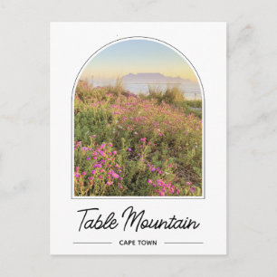 Table Mountain Cap Afrique du Sud Carte postale