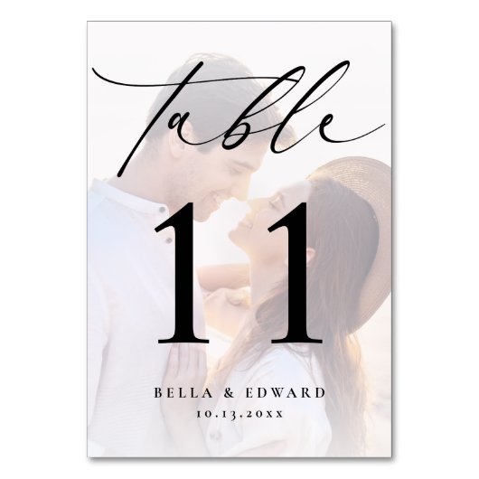 Table Numéro de tableau de la réception de mariage (Par défaut)