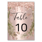 Table Numéro de tableau Flux Roses d'étincelles à disque (Par défaut)