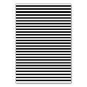 Table Numéro de tableau Grandes noires et blanches (Dos)