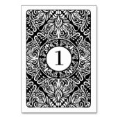 Table Numéro de tableau Mariage K Q Ace Coeurs Jouer des (Dos)