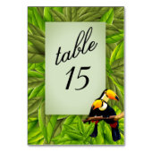 Table Numéro Toucan de la Jungle Exotique (Par défaut)