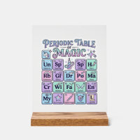 Table périodique licorne de magie conception graph