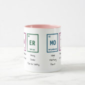 Table périodique MÈRE tasse cadeau cadeau (Centre)