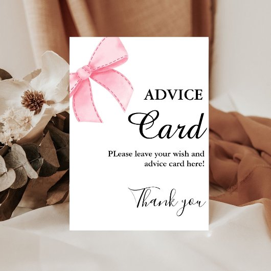 Table Pink Bow Conseils signe de douche nuptiale