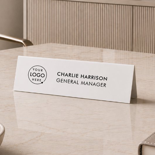 Table Plaque de nom de bureau | Enseigne de tente de tab