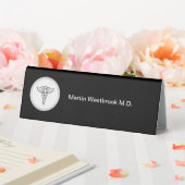 Table Plaque de nom du bureau du médecin Médicale (In SItu (Mariage))