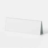 Table Plaque signalétique et panneau de bureau pour peti (Verso)