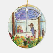 Table pour deux ornements (Pike Place Seattle) (Gauche)