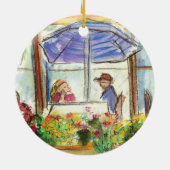 Table pour deux ornements (Pike Place Seattle) (Dos)