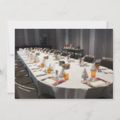 Table pour une invitation à un repas (Devant)