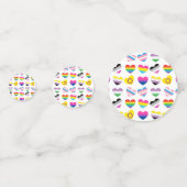 Table Pride Hearts Confetti (Derrière)