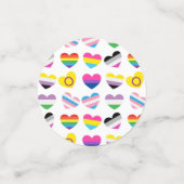 Table Pride Hearts Confetti (Petit recto)